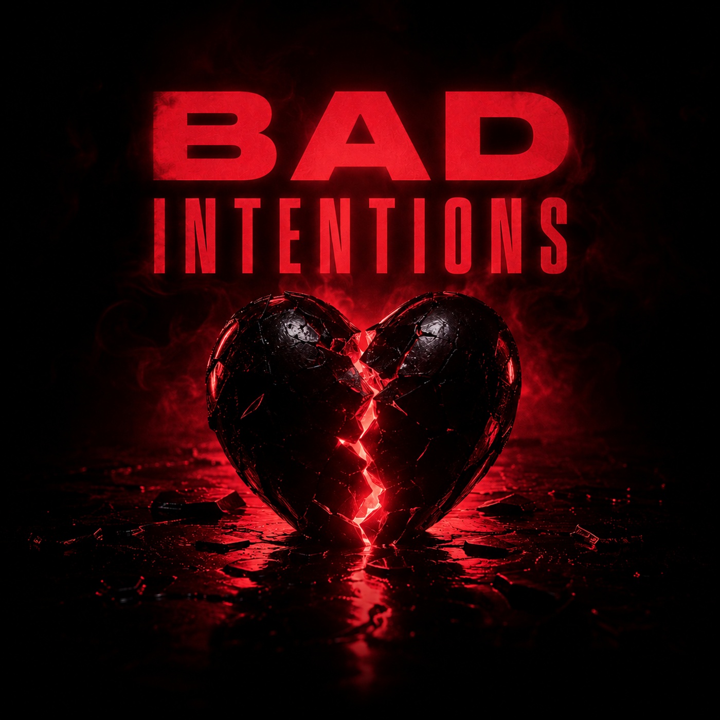 Bad Intentions single artwork by D4RTH
